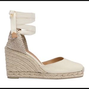 Castaner Carina wedge espadrilles in Ivory